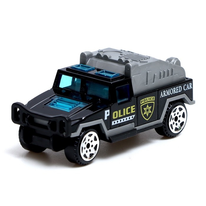 Набор металлических машин &laquo;Полиция&raquo;, 6 штук, масштаб 1:64