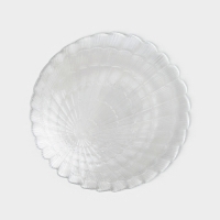 Тарелка стеклянная Atlantis, d=19 см, цвет прозрачный Тарелка стеклянная Atlantis, d=19 см, цвет прозрачный