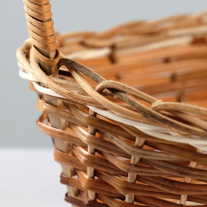 Набор корзин, 3 шт, 20&times;25&times;10/30, 17&times;22&times;9/28, 12&times;18&times;7/26 см, ротанг