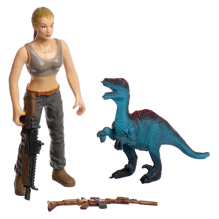 Набор фигурок Набор фигурок "Юрский парк", 4 предмета, МИКС