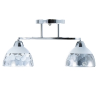 Люстра "Аквила" 2хЕ27 40Вт хром 45х15х22 см BayerLux