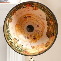 Глобус бар декоративный "Карта странника" белый 38х33х48 см