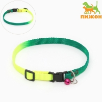 Ошейник "Радуга", 33 х 1 см, полиэстер, микс цветов Ошейник "Радуга", 33 х 1 см, полиэстер, микс цветов