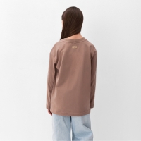 Лонгслив детский MINAKU, цвет бежевый, рост 152 см Лонгслив детский MINAKU, цвет бежевый, рост 152 см