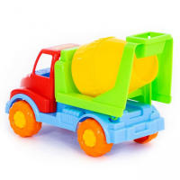 Автомобиль — бетоновоз «Леон», цвета МИКС Автомобиль — бетоновоз «Леон», цвета МИКС