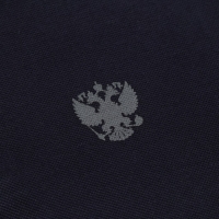 Поло с длинным рукавом President, размер L, цвет чёрный