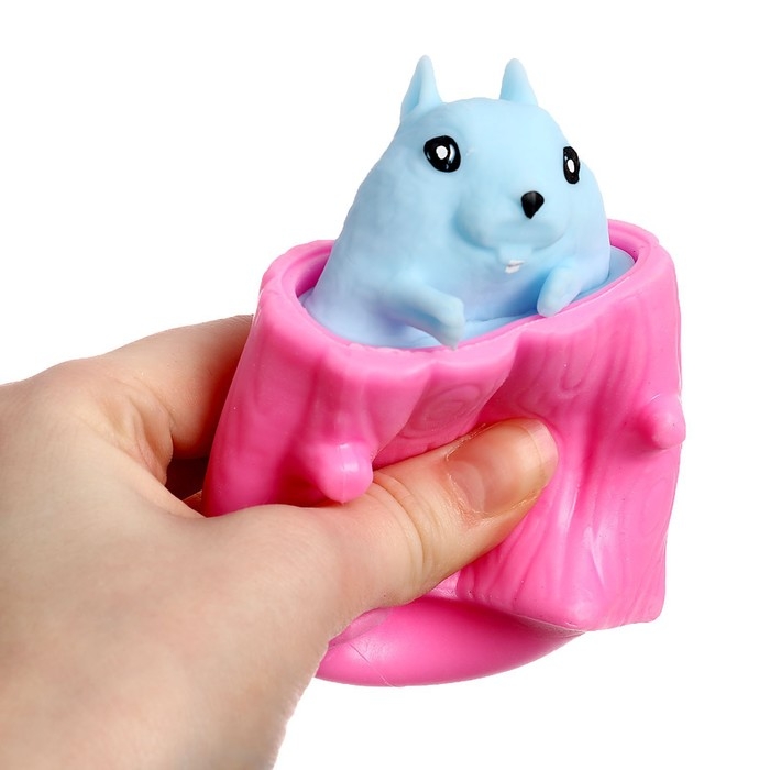 Антистресс сквиш мялка &laquo;Радость то какая!&raquo;, цвета МИКС, в шоубоксе