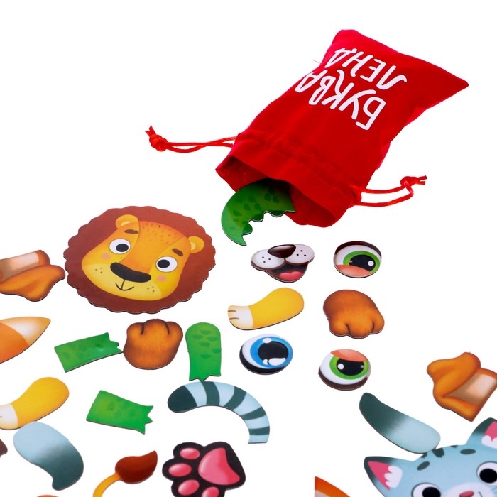 Книжка- игрушка &laquo;Магнитные чудики&raquo;