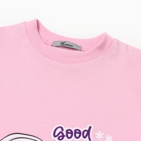 Пижама для девочки (футболка/брюки), цвет розовый, рост 128 см