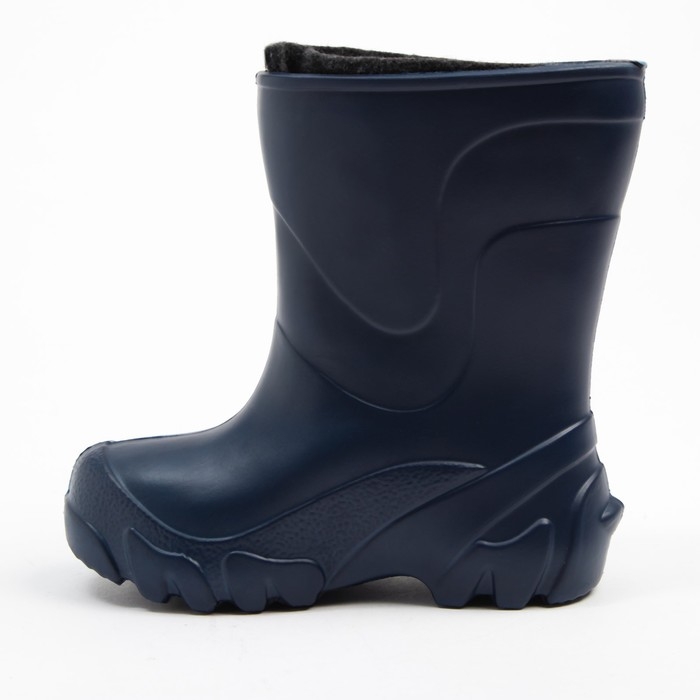 Сапоги детские утеплённые, цвет синий, размер 28-29