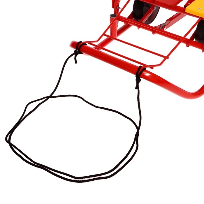 Санки &laquo;Ветерок 7 универсал&raquo;, цвет алый