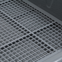 Туалет "Риф" со столбиком, для собак, 55 х 40 см, серый FIX