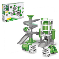 Парковка &laquo;Городские службы&raquo;, с 2 машинками