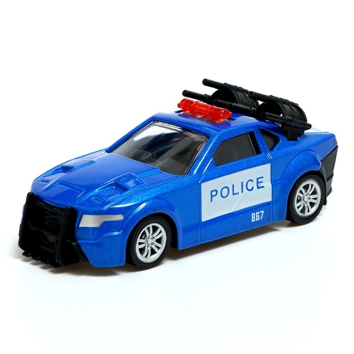 Машина металлическая &laquo;Гоночная&raquo;, инерция, МИКС