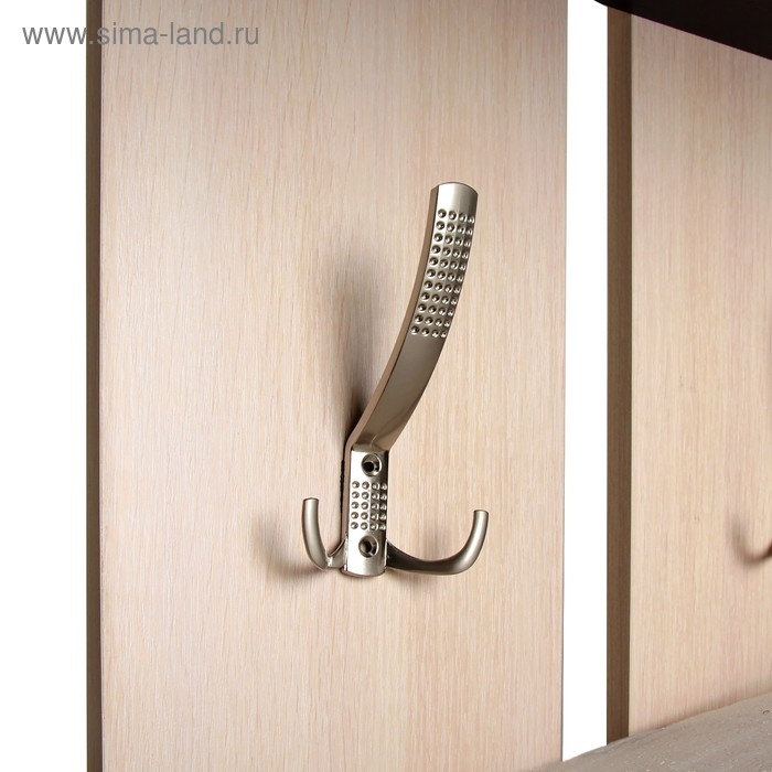 Прихожая Ксения -1 левая, 2150х1500х385, Венге/Дуб молочный