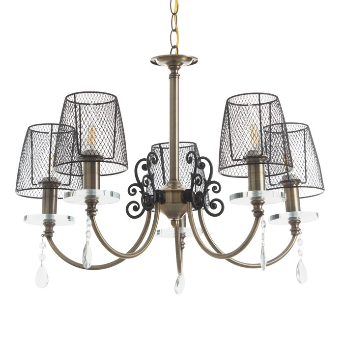 Люстра "Олимер" 5хE14 40Вт BayerLux