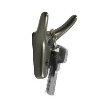 Крючок мебельный CAPPIO YAK, двухрожковый, графит Крючок мебельный CAPPIO YAK, двухрожковый, графит