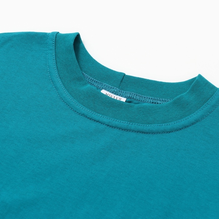 Лонгслив детский MINAKU, цвет бирюзовый, рост 122 см Лонгслив детский MINAKU, цвет бирюзовый, рост 122 см