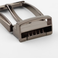 Пряжка для ремня, 6,2 &times; 4 см, 27 мм, цвет чёрный никель