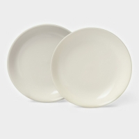 Набор тарелок керамических Magistro Matt black, 950 мл, 23,5×4 см, 2 шт Набор тарелок керамических Magistro Matt black, 950 мл, 23,5×4 см, 2 шт