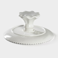 Подставка для тортов и десертов фарфоровая Magistro «Лакомка», d=30 см Подставка для тортов и десертов фарфоровая Magistro «Лакомка», d=30 см