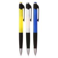 Набор шариковых ручек 12 штук, 0,5мм, автоматическая, корпус с резиновым держателем, чернила синие, МИКС Набор шариковых ручек 12 штук, 0,5мм, автоматическая, корпус с резиновым держателем, чернила синие, МИКС