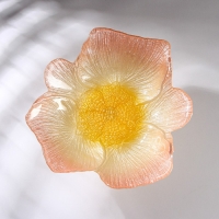 Блюдо сервировочное на ножке &laquo;Розовый Лотос&raquo;, d=27 см