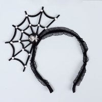 Хэллоуин. Ободок для волос карнавальный &laquo;Паутина&raquo;
