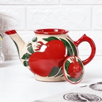 Чайник Риштанская Керамика "Гранаты", 1000 мл Чайник Риштанская Керамика "Гранаты", 1000 мл