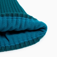 Шапка детская MINAKU с отворотом р-р 56-58, цв.морской волны