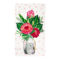 Набор кухонных полотенец Доляна &laquo;Самой любимой&raquo;, 35х60см-4шт, 100% хлопок