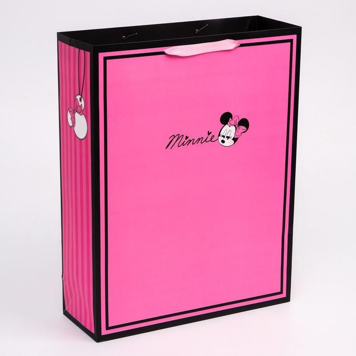 Пакет ламинированный вертикальный, 31 х 40 х 11 см Пакет ламинированный вертикальный, 31 х 40 х 11 см "Minnie", Минни Маус