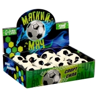 Мяч детский мягкий &laquo;Футбол&raquo; 6,3см, , в шоубоксе