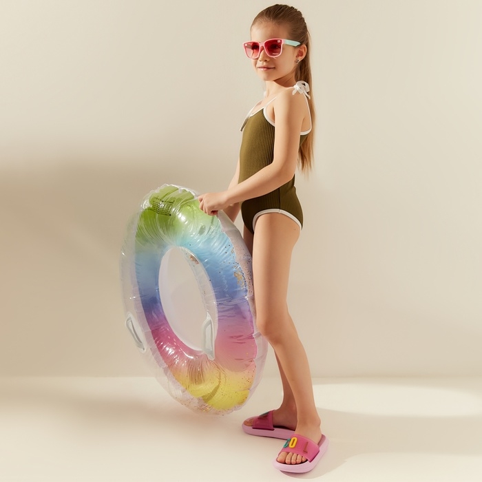 Купальник слитный детский MINAKU цвет зелёный рост 116-122 см