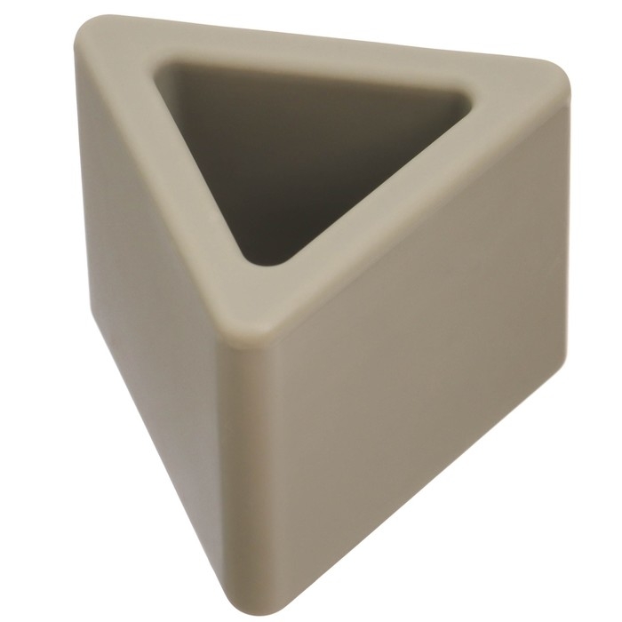 Развивающая игрушка - сортер &laquo;Изучаем фигуры&raquo;, пищевой силикон, цвет бежевый, Mum&Baby