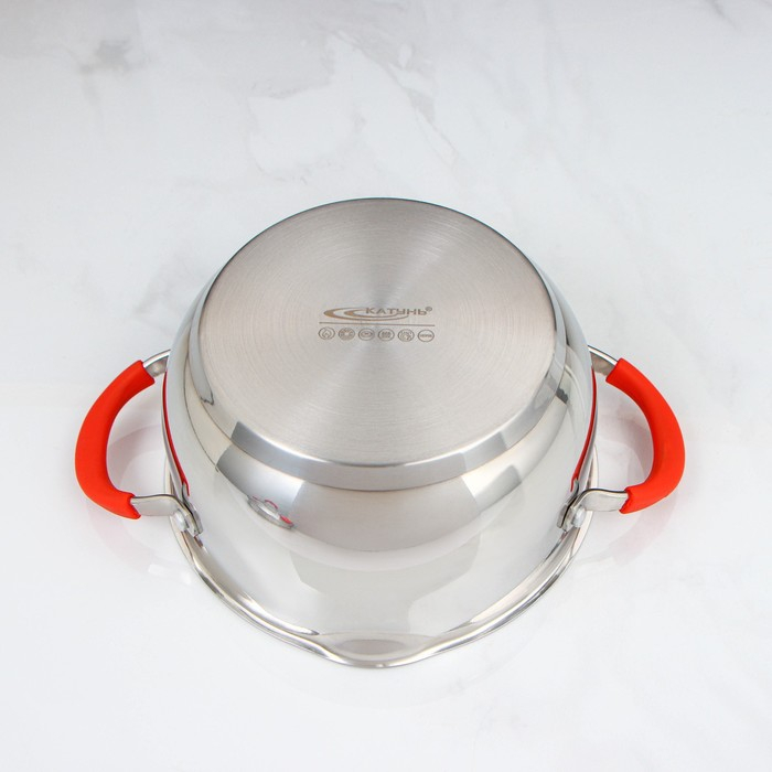 Кастрюля &laquo;Аврора&raquo;, 3 л, d=20 см, капсульное дно, индукция