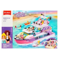 Конструктор Розовая мечта &laquo;Яхта мечты&raquo;, 1108 деталей