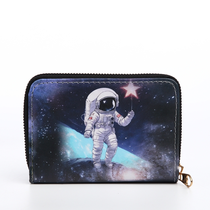 Кошелёк детский на молнии «Выбражулька», цвет тёмно-синий Кошелёк детский на молнии «Выбражулька», цвет тёмно-синий