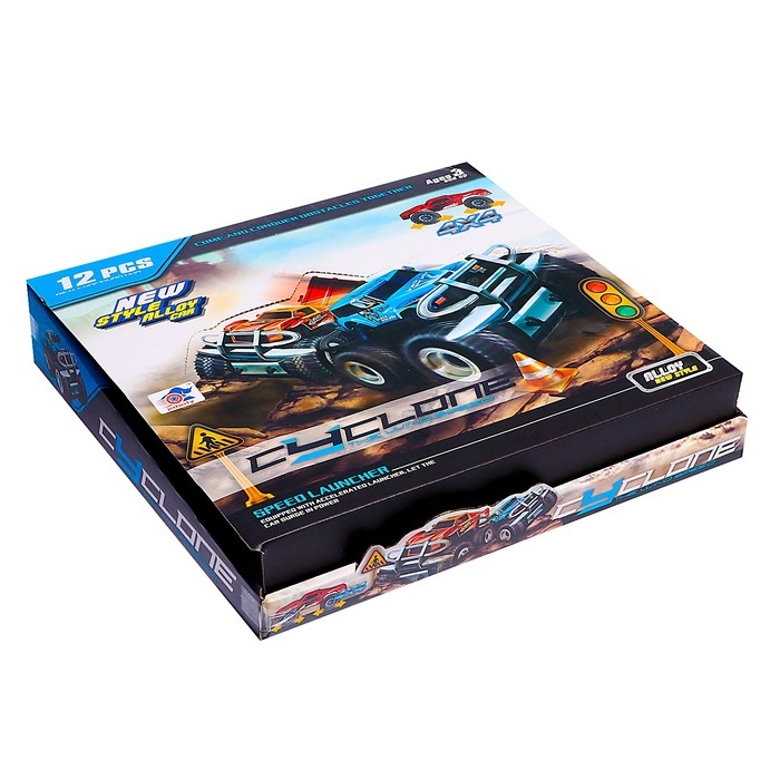 Машина металлическая «Бигфут», инерция, МИКС Машина металлическая «Бигфут», инерция, МИКС