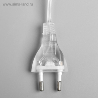 Светодиодная фигура &laquo;Снежинка&raquo; 30 см, пластик, 220 В, свечение белое