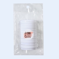 Палетка (лунка) для смешивания клея, набор - 40 шт, 4,8 &times; 0,5 см, цвет белый