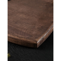 Доска разделочная для подачи Wild Kitchen, 23&times;20&times;2.5 см, граб темный