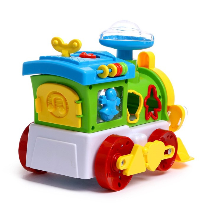 Сортер &laquo;Весёлый паровозик&raquo;, свет, звук