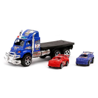 Грузовик инерционный &laquo;Автовоз&raquo; с двумя машинками, цвета МИКС
