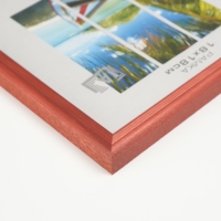 Фоторамка дерево "Image Art" С18 18х18 см, (стекло), цв. красное дерево