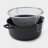 Фритюрница Доляна, d=22 см, цвет серебристый Фритюрница Доляна, d=22 см, цвет серебристый