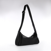 Сумка женская кросс-боди, на молнии, цвет чёрный