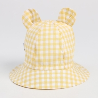 Панама детская, цвет жёлтый, размер 46-48 Панама детская, цвет жёлтый, размер 46-48