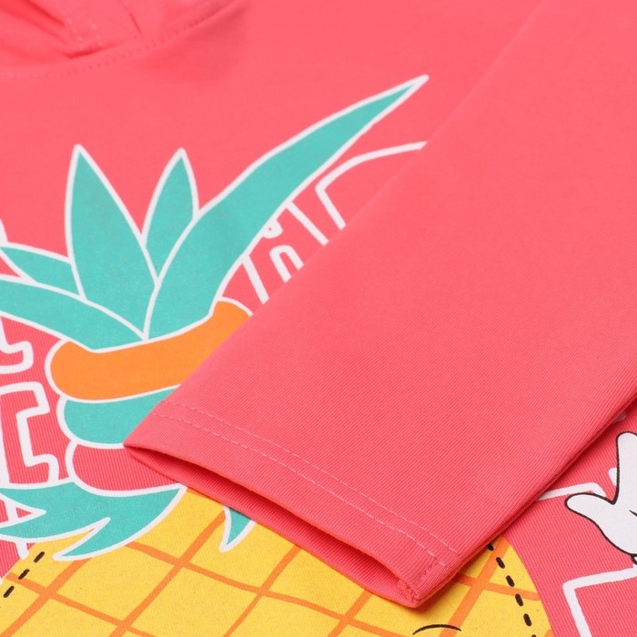 Толстовка для девочек, цвет коралловый, рост 116 см Толстовка для девочек, цвет коралловый, рост 116 см