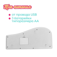 Игрушка музыкальная &laquo;Пианино: Зоопарк&raquo;, 24 клавиши, световые и звуковые эффекты